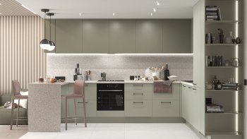 Тренды и новые цвета в дизайне современных кухонь в 2023 году в Абрамово - abramovo.mebel54.com | фото
