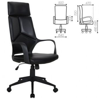 Кресло офисное BRABIX Prime EX-515 (экокожа) в Абрамово - abramovo.mebel54.com | фото