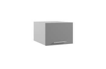 Ройс ГПГ 500 Шкаф верхний горизонтальный глубокий (Графит софт/корпус Серый) в Абрамово - abramovo.mebel54.com | фото