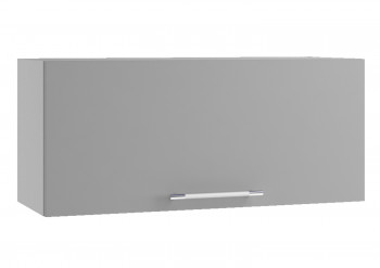 Ройс ПГ 800 Шкаф верхний горизонтальный (Графит софт/корпус Серый) в Абрамово - abramovo.mebel54.com | фото