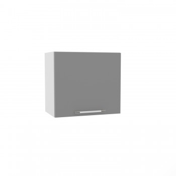 Ройс ВПГ 500 Шкаф верхний горизонтальный высокий (Графит софт/корпус Серый) в Абрамово - abramovo.mebel54.com | фото