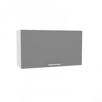 Ройс ВПГ 800 Шкаф верхний горизонтальный высокий (Графит софт/корпус Серый) в Абрамово - abramovo.mebel54.com | фото