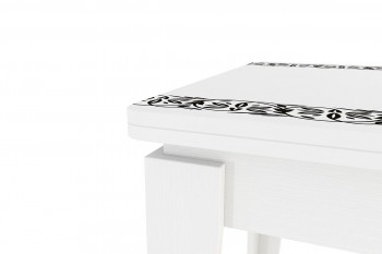 Стол обеденный Фантазия белый в Абрамово - abramovo.mebel54.com | фото